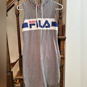 Fila dress with hood